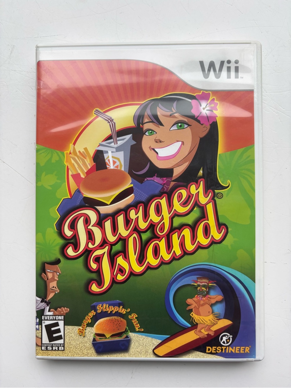 Burger Island Video Game - Wii